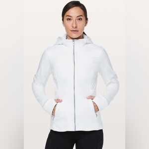 Lululemon Fleece Of Mind Jacket
White